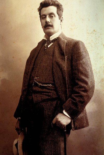 Giacomo Puccini in 1900 by Unknown